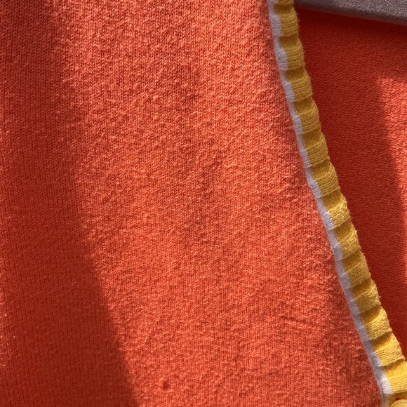 Izod Orange Sweater with Yellow Accents - Picture 4 of 6